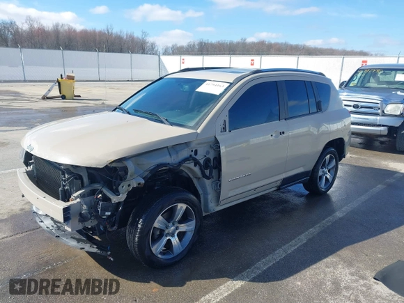 2017 Jeep Compass High Altitude with VIN 1C4NJCEB0HD200251, listed as a IAAI auction lot 41794163 with 141,419 mi miles and . Bid and sale history available at DreamBid. Image 2.