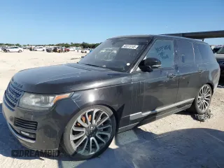2016 Land Rover Range Rover Supercharged with VIN SALGS2EFXGA300708, listed as a Copart auction lot 48373745 with 120,133 mi miles and Clean Title. Bid and sale history available at carsss.com. Image 1.
