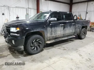 2016 Chevrolet Silverado 1500 LTZ with VIN 3GCUKSEC5GG266727, listed as a Copart auction lot 46676275 with 110,932 mi miles and Salvage Title. Bid and sale history available at carsss.com. Image 1.