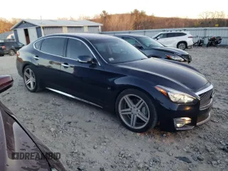 2017 Infiniti Q70 3.7 with VIN JN1BY1PR8HM210249, listed as a Copart auction lot 81218354 with 161,419 mi miles and Salvage title. Bid and sale history available at DreamBid. Image 4.