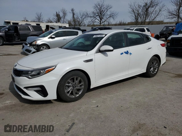 2019 Kia Optima LX with VIN 5XXGT4L33KG277956, listed as a Copart auction lot 49831305 with 28,212 mi miles and Salvage Title. Bid and sale history available at carsss.com. Image 1.