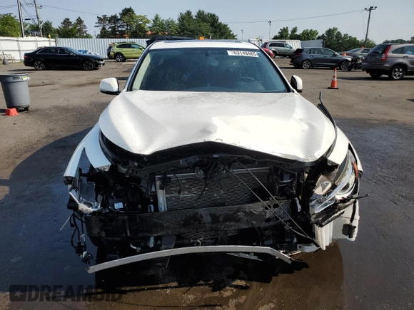 2015 Infiniti Q50 Premium with VIN JN1BV7AR6FM396021, listed as a Copart auction lot 63149485 with 71,862 mi miles and Salvage title. Bid and sale history available at DreamBid. Image 5.