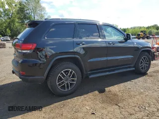 2019 Jeep Grand Cherokee Trailhawk with VIN 1C4RJFLT8KC726784, listed as a Copart auction lot 66010235 with 136,683 mi miles and Salvage title. Bid and sale history available at DreamBid. Image 3.