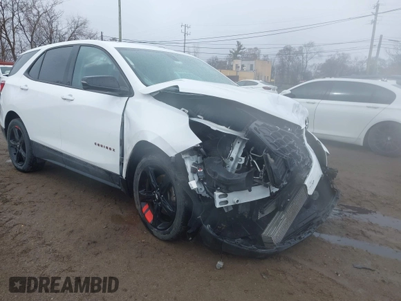 2019 Chevrolet Equinox LT with VIN 2GNAXLEX6K6156343, listed as a IAAI auction lot 41835357 with 80,370 mi miles and . Bid and sale history available at DreamBid. Image 1.