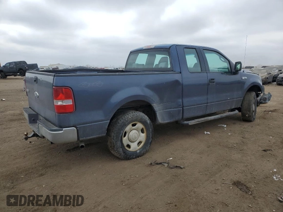 2006 Ford F-150 STX with VIN 1FTRX14W76NB40887, listed as a Copart auction lot 45031305 with 0 mi miles and Salvage Title. Bid and sale history available at carsss.com. Image 3.