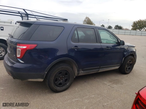 2013 Ford Utility Police Interceptor with VIN 1FM5K8AR3DGC63541, listed as a Copart auction lot 73618093 with 133,082 mi miles and Salvage Title. Bid and sale history available at carsss.com. Image 3.