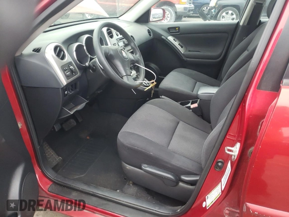2005 Pontiac Vibe with VIN 5Y2SL63855Z463159, listed as a Copart auction lot 71489253 with 158,836 mi miles and Non Repairable. Bid and sale history available at carsss.com. Image 7.