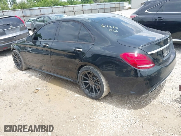 2016 Mercedes-Benz C 450 AMG with VIN 55SWF6EB2GU127865, listed as a IAAI auction lot 42566673 with 94,707 mi miles and . Bid and sale history available at DreamBid. Image 3.