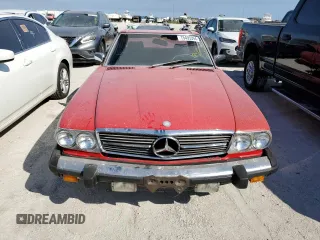 1987 Mercedes-Benz 560 with VIN WDBBA48D8HA071312, listed as a Copart auction lot 75493394 with Not Provided miles and Non Repairable. Bid and sale history available at carsss.com. Image 5.