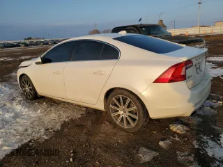 2017 Volvo S60 Inscription Platinum with VIN LYV402TMXHB126070, listed as a Copart auction lot 45665055 with 76,271 mi miles and Salvage Title. Bid and sale history available at carsss.com. Image 2.