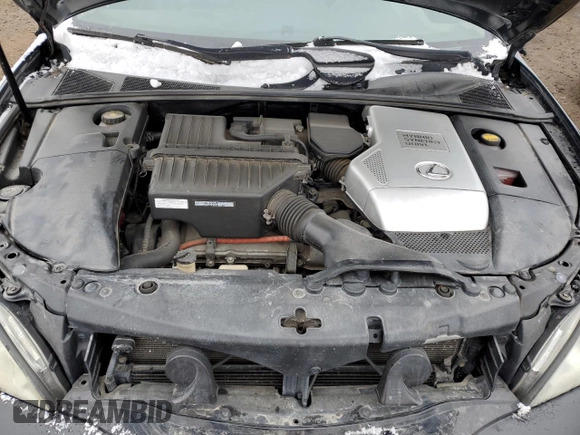 2006 Lexus RX 400h with VIN JTJHW31U160049363, listed as a Copart auction lot 51073775 with 312,625 mi miles and Salvage Title. Bid and sale history available at DreamBid. Image 12.