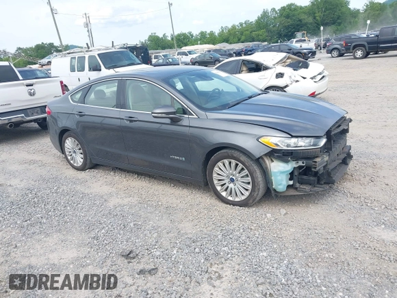 2015 Ford Fusion SE Hybrid with VIN 3FA6P0LU5FR166839, listed as a IAAI auction lot 42436131 with 89,613 mi miles and . Bid and sale history available at DreamBid. Image 1.