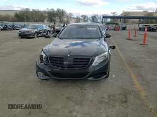 2015 Mercedes-Benz S 550 with VIN WDDUG8CB9FA159827, listed as a Copart auction lot 48759755 with 105,894 mi miles and Salvage Title. Bid and sale history available at DreamBid. Image 11.