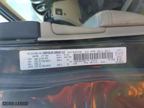 2011 Jeep Grand Cherokee Limited with VIN 1J4RR5GG7BC576399, listed as a Copart auction lot 48738495 with 340,147 mi miles and Salvage Title. Bid and sale history available at carsss.com. Image 13.