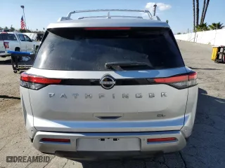 2024 Nissan Pathfinder SL with VIN 5N1DR3CA8RC228316, listed as a Copart auction lot 87428414 with 11,125 mi miles and Salvage Title. Bid and sale history available at carsss.com. Image 6.