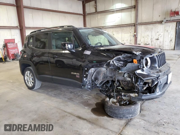 2019 Jeep Renegade Altitude z VIN ZACNJABB1KPK47108, wystawiony jako Copart lot #52321405 z przebiegiem 81 008 mil mil oraz Szkoda całkowita • Salvage title. Historia ofert i sprzedaży dostępna na DreamBid. Obrazek 4.