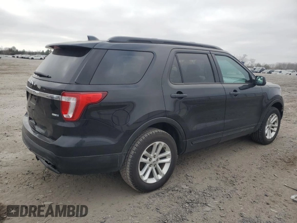 2017 Ford Explorer with VIN 1FM5K8BHXHGD00385, listed as a Copart auction lot 49207095 with 125,356 mi miles and Salvage Title. Bid and sale history available at carsss.com. Image 3.