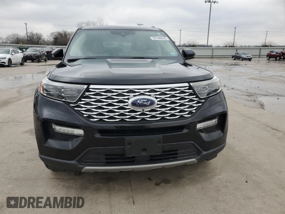 2020 Ford Explorer Platinum z VIN 1FM5K8HC0LGA60137, wystawiony jako Copart lot #87540635 z przebiegiem 24 929 mil mil oraz Szkoda całkowita • Salvage title. Historia ofert i sprzedaży dostępna na DreamBid. Obrazek 5.