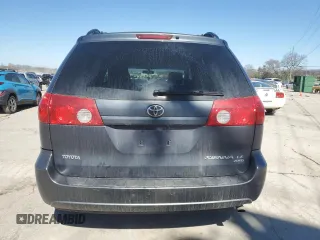 2006 Toyota Sienna LE with VIN 5TDBA23C76S066560, listed as a Copart auction lot 47078095 with 189,764 mi miles and Salvage Title. Bid and sale history available at carsss.com. Image 6.