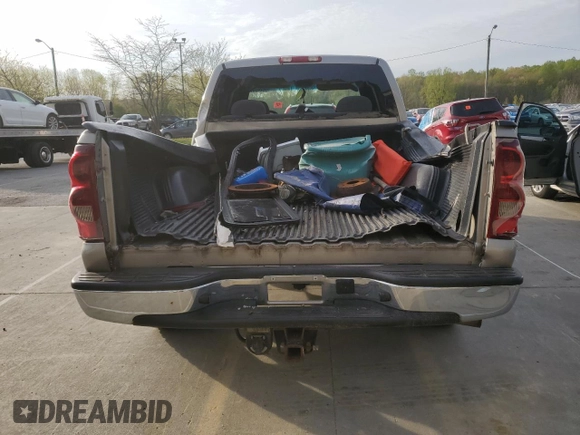 2003 Chevrolet Silverado 1500 LT with VIN 1GCEK19T93E133477, listed as a Copart auction lot 53245875 with 195,546 mi miles and Salvage Title. Bid and sale history available at DreamBid. Image 6.