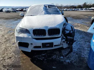 2012 BMW X6 M with VIN 5YMGZ0C56CLL29503, listed as a Copart auction lot 89285075 with 0 mi miles and Salvage Title. Bid and sale history available at carsss.com. Image 5.