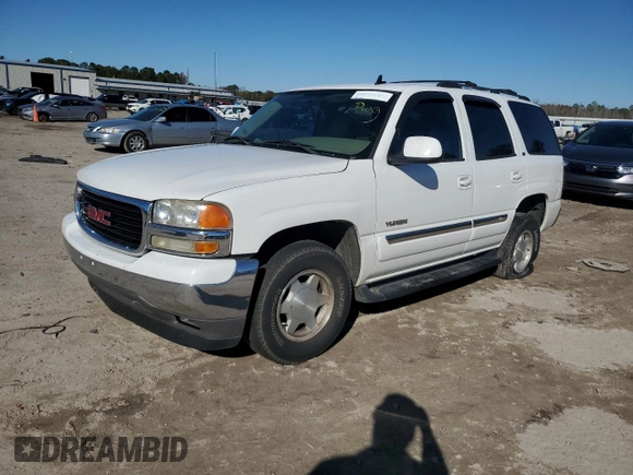 2006 GMC Yukon SLT z VIN 1GKEC13Z46J103782, wystawiony jako Copart lot #84412634 z przebiegiem 201 289 mil mil oraz Szkoda całkowita • Salvage title. Historia ofert i sprzedaży dostępna na DreamBid. Obrazek 1.