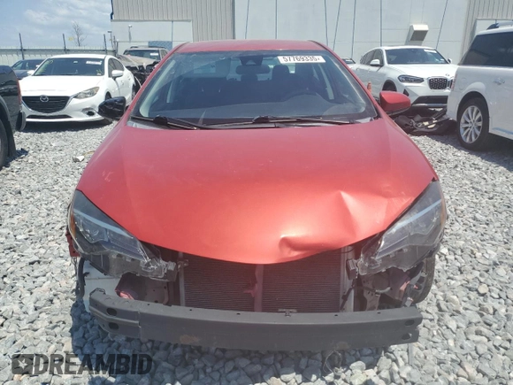 2019 Toyota Corolla L z VIN 5YFBURHE5KP940644, wystawiony jako Copart lot #57769335 z przebiegiem 117 700 mil mil oraz Czysty tytuł • Clean title. Historia ofert i sprzedaży dostępna na DreamBid. Obrazek 5.