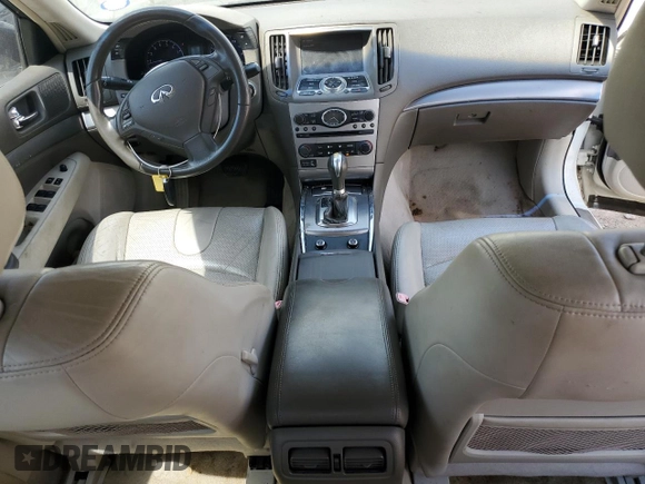 2013 Infiniti G37 Journey with VIN JN1CV6AP0DM724222, listed as a Copart auction lot 54748735 with 169,535 mi miles and Clean Title. Bid and sale history available at DreamBid. Image 8.