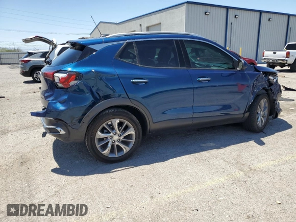 2020 Buick Encore GX Essence with VIN KL4MMFSL2LB127495, listed as a Copart auction lot 61805015 with 67,222 mi miles and Salvage title. Bid and sale history available at DreamBid. Image 3.