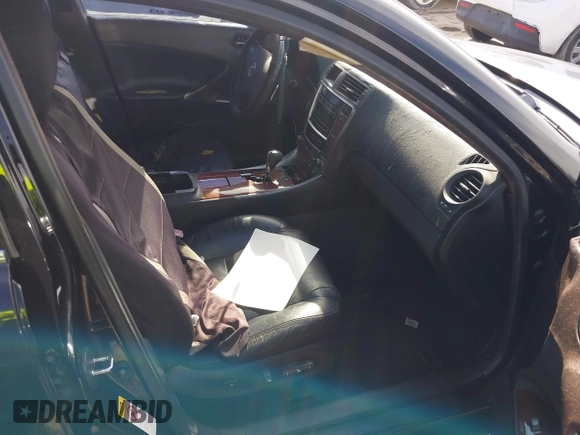2008 Lexus IS 250 with VIN JTHBK262685085690, listed as a IAAI auction lot 41352917 with 177,055 mi miles and . Bid and sale history available at DreamBid. Image 5.