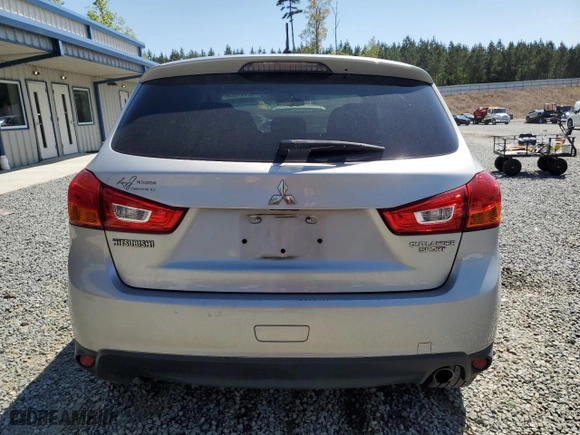 2015 Mitsubishi Outlander Sport ES with VIN 4A4AP3AU8FE009391, listed as a Copart auction lot 52707805 with 217,023 mi miles and Clean Title. Bid and sale history available at carsss.com. Image 6.