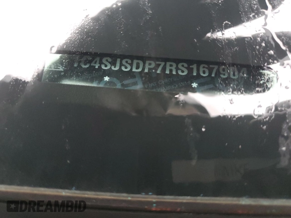2024 Jeep Wagoneer Series III with VIN 1C4SJSDP7RS167904, listed as a Copart auction lot 80937704 with Not provided miles and Salvage title. Bid and sale history available at DreamBid. Image 13.