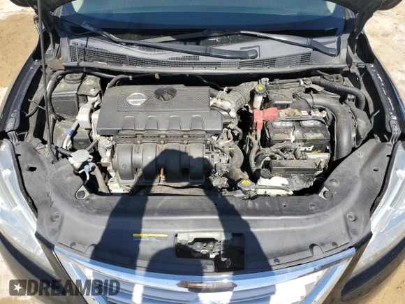 2014 Nissan Sentra SV with VIN 3N1AB7AP1EL622607, listed as a Copart auction lot 48414045 with 124,440 mi miles and Salvage Title. Bid and sale history available at DreamBid. Image 11.