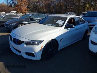2019 BMW 4 Series 440i xDrive with VIN WBA4J7C57KBM74773, listed as a IAAI auction lot 40770866 with 79,382 mi miles and . Bid and sale history available at carsss.com. Image 2.