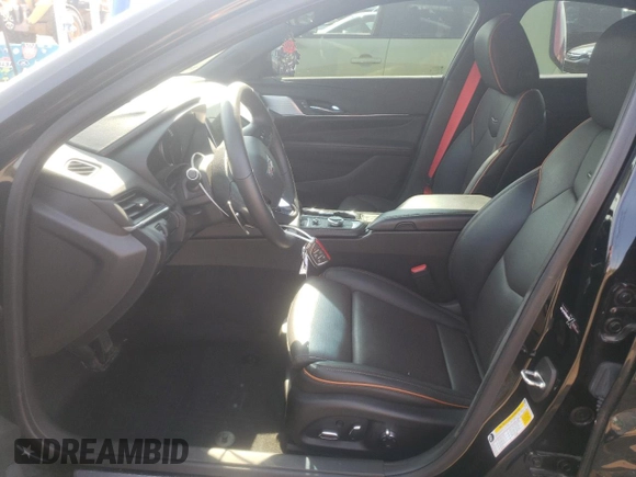 2022 Cadillac CT4-V z VIN 1G6DH5RL1N0114622, wystawiony jako Copart lot #71291434 z przebiegiem 26 872 mil mil oraz Nie do naprawy. Historia ofert i sprzedaży dostępna na DreamBid. Obrazek 7.