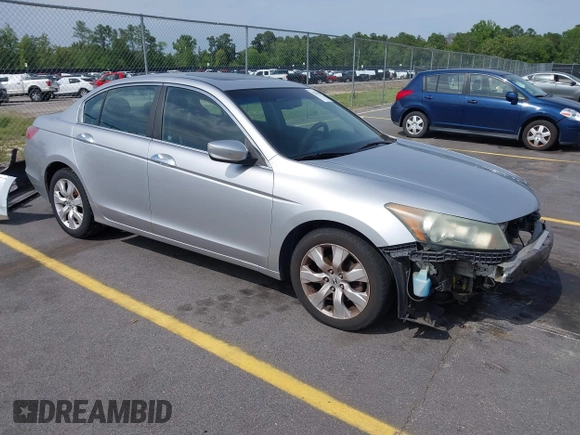 2010 Honda Accord EX-L z VIN 1HGCP3F85AA007255, wystawiony jako IAAI lot #42266441 z przebiegiem 156 221 mil mil oraz . Historia ofert i sprzedaży dostępna na DreamBid. Obrazek 1.