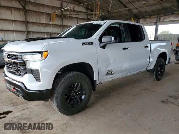 2023 Chevrolet Silverado 1500 LT Trail Boss with VIN 3GCUDFE88PG231046, listed as a Copart auction lot 87631285 with 50,893 mi miles and Salvage Title. Bid and sale history available at DreamBid. Image 1.