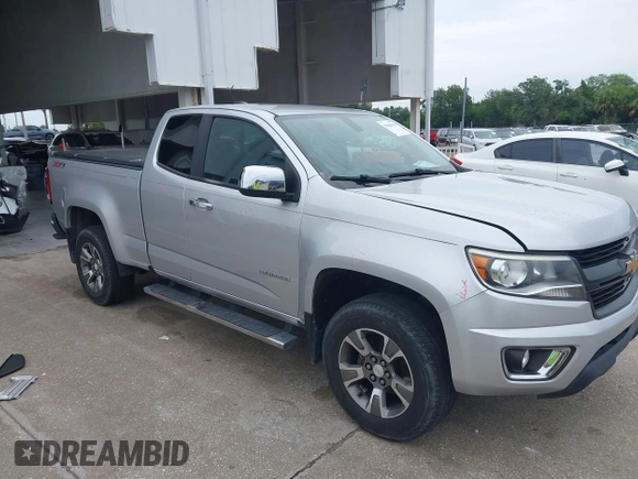 2017 Chevrolet Colorado 4WD Z71 with VIN 1GCHTDEN0H1155319, listed as a IAAI auction lot 39840560 with 116,410 mi miles. Bid and sale history available at carsss.com. Image 1.