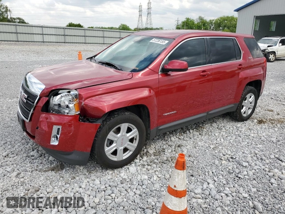 2014 GMC Terrain SLE with VIN 2GKFLVEK2E6198415, listed as a Copart auction lot 57236155 with 68,841 mi miles and Salvage title. Bid and sale history available at DreamBid. Image 1.