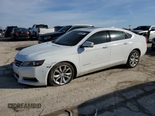 2016 Chevrolet Impala LT с VIN 2G1105SA6G9164742, выставлен на аукционе Copart как лот 42705955 с пробегом 86 581 миль миль и Списание • Salvage title. История ставок и продаж доступна на DreamBid. Изображение 1.
