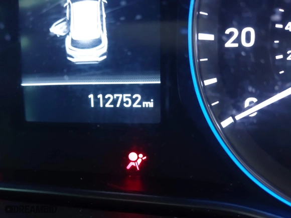 2019 Hyundai Kona SE with VIN KM8K12AA9KU222536, listed as a IAAI auction lot 41917499 with 112,752 mi miles. Bid and sale history available at carsss.com. Image 15.
