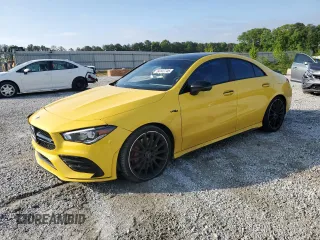 2023 Mercedes-Benz CLA 35 AMG z VIN W1K5J5BB7PN375255, wystawiony jako Copart lot #54147745 z przebiegiem 27 371 mil mil oraz Szkoda całkowita • Salvage title. Historia ofert i sprzedaży dostępna na DreamBid. Obrazek 1.