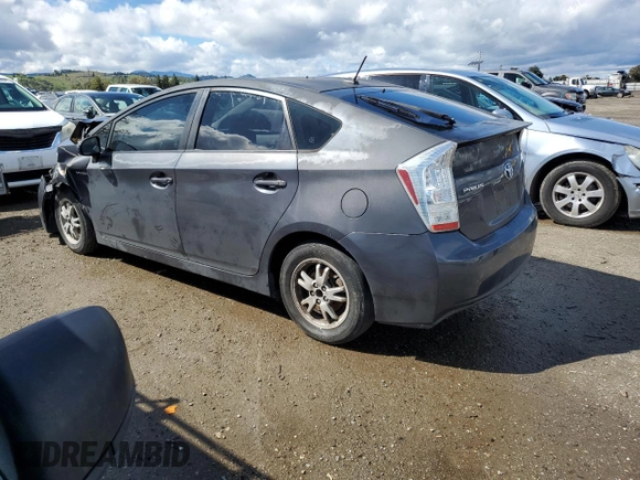 2010 Toyota Prius II with VIN JTDKN3DUXA1101549, listed as a Copart auction lot 49181375 with 148,962 mi miles and Salvage Title. Bid and sale history available at carsss.com. Image 2.
