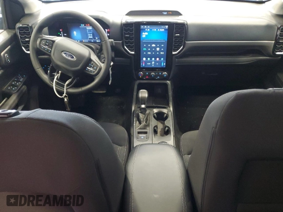 2024 Ford Ranger XLT with VIN 1FTER4HH2RLE73679, listed as a Copart auction lot 62517475 with 3,242 mi miles and Salvage title. Bid and sale history available at DreamBid. Image 8.