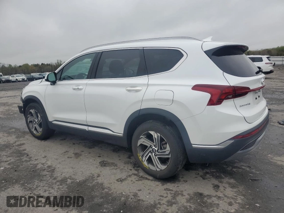 2022 Hyundai Santa Fe SEL with VIN 5NMS24AJ1NH476217, listed as a Copart auction lot 52255645 with 45,179 mi miles and Salvage Title. Bid and sale history available at DreamBid. Image 2.