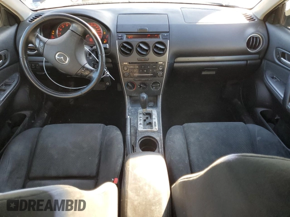 2007 Mazda 6 S Sport VE with VIN 1YVHP82D175M02775, listed as a Copart auction lot 47065925 with 203,500 mi miles and Clean Title. Bid and sale history available at carsss.com. Image 8.