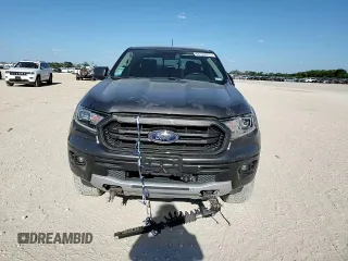 2019 Ford Ranger XL with VIN 1FTER4FH4KLA98144, listed as a Copart auction lot 65192555 with 56,178 mi miles and Salvage title. Bid and sale history available at DreamBid. Image 14.