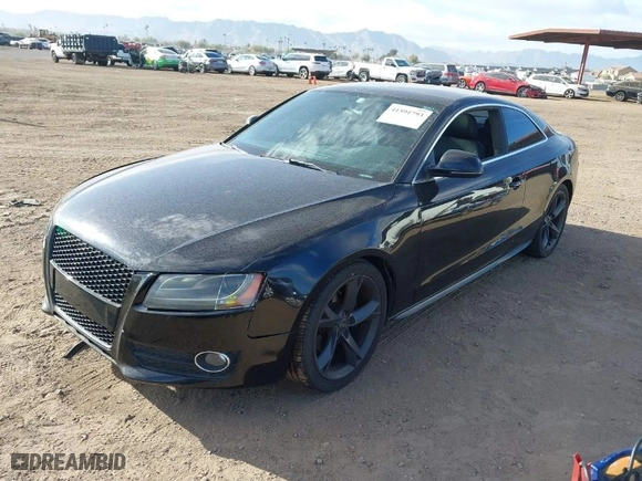 2009 Audi A5 with VIN WAUDK78T59A028870, listed as a IAAI auction lot 41591793 with 178,154 mi miles. Bid and sale history available at carsss.com. Image 2.
