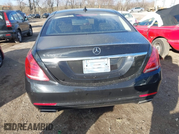 2014 Mercedes-Benz S-Class S 550 with VIN WDDUG8CB8EA043744, listed as a IAAI auction lot 41247182 with 97,163 mi miles. Bid and sale history available at carsss.com. Image 16.