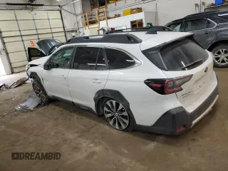 2025 Subaru Outback Limited XT with VIN 4S4BTGND4S3140280, listed as a Copart auction lot 42096745 with 3,334 mi miles and Non Repairable. Bid and sale history available at carsss.com. Image 2.